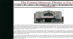Desktop Screenshot of hanovertheater.info